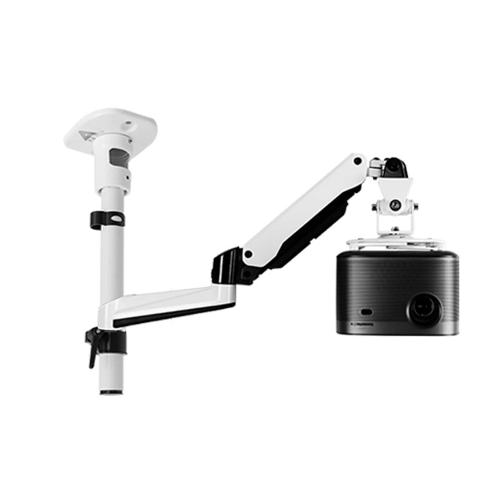 Soporte para Proyector Soporte for proyector Colgador for proyector montado en la pared Soporte for proyector Suspensión for proyector Soporte de rotación telescópico Soporte universal for proyector T