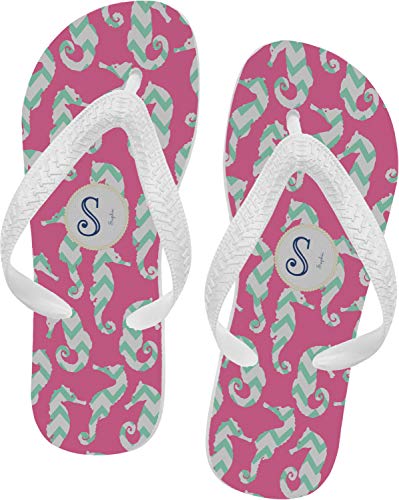 Personalized Sea Horses Flip Flops