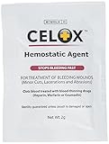 CELOX Granular Hemostat Blood-Clotting Crystals, 2 Count