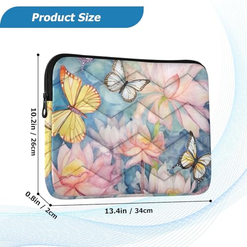 Funda para portátil Butterfly Lotus 13-14 pulgadas miniatura 3