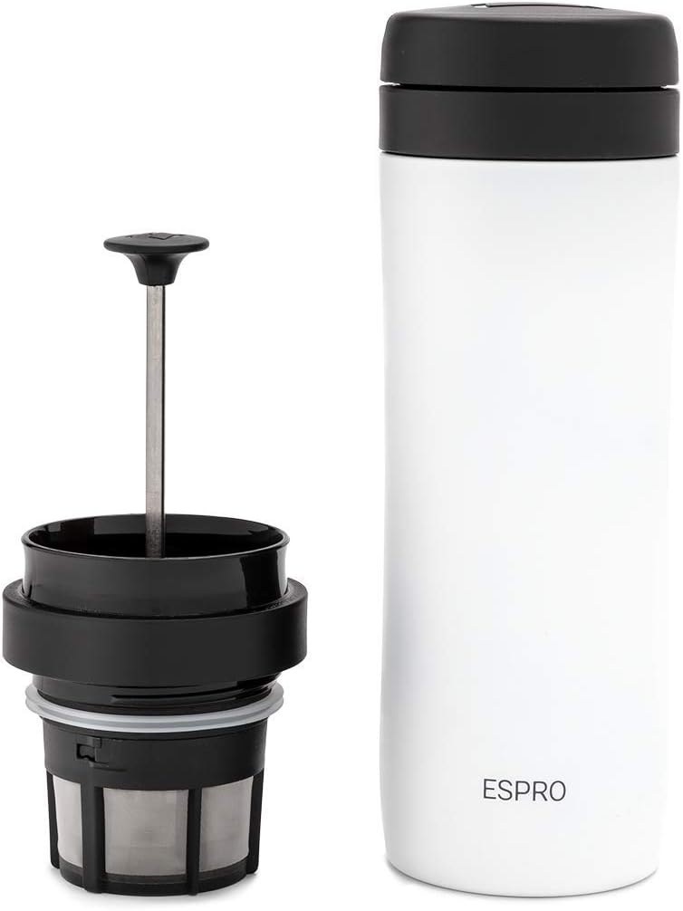 ESPROTravel Coffee Press - Chalk White 5012C-17WT
