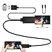 Yinguo Micro USB To HDMI Converter Cable 6.5 Feet 1080P HDTV Adapter for Samsung Galaxy S5 S4 S3 Note 3 (N5100 N9000 N9006) Note 8.0 Note 2 HTC LG Sony Android Phone (Not for Galaxy S6 S7 S7 Edge S8)