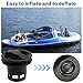 MARALANG 8 Holes Inflatable Boat Raft Dinghy Kayak Canoe Air Valve Adapter Cap Proof Protection Raft Dinghy Universal Accessories