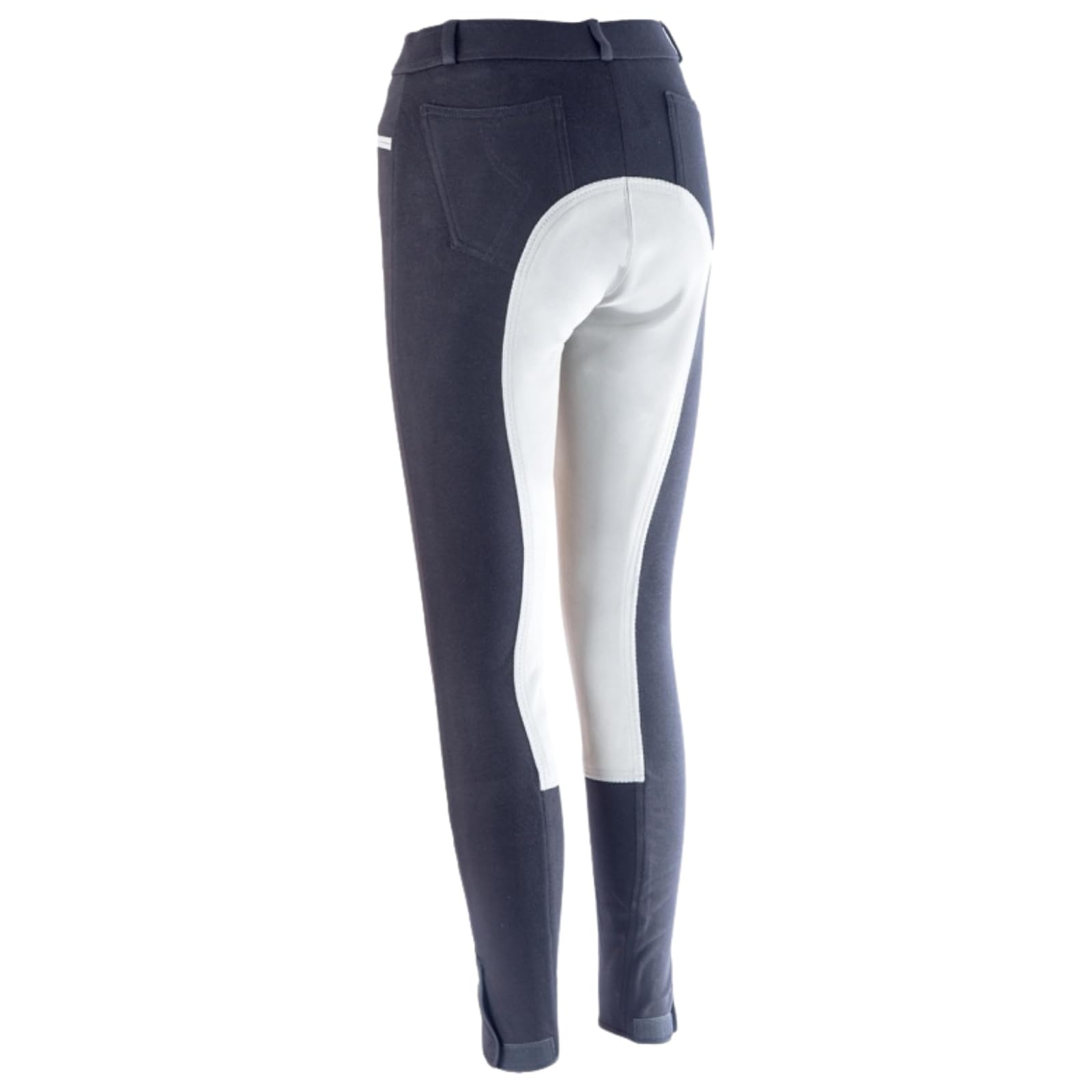 HKM by Reiterladen24 Basicline Pantaloni da equitazione per bambini, inserto scamosciato