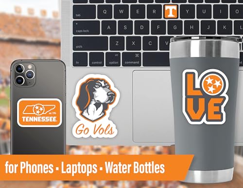 Image of Tennessee Vols Stickers & Decals 14 Pc Set for Car, University of TN