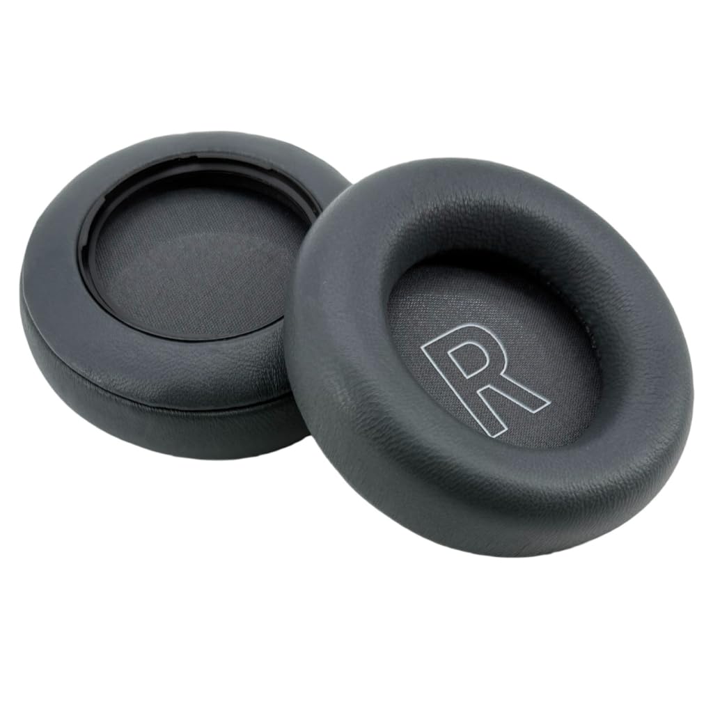 Juego de almohadillas ovaladas de piel de cordero para auriculares HX, cojines suaves para viajes, oficina, uso doméstico