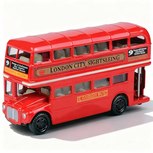 JhavexToy Mini Bus Spielzeug,DoppelstockLegierung Bus, Spielzeugauto-Modell, Rot Spielzeugauto, Buses Modell Spielzeugautos Set für Freunde und Kinder Lernspiel Geburtstagsparty Geschenk JhavexToy Mini Bus Spielzeug,DoppelstockLegierung Bus, Spielzeugauto-Modell, Rot Spielzeugauto, Buses Modell Spielzeugautos Set für Freunde und Kinder Lernspiel Geburtstagsparty Geschenk