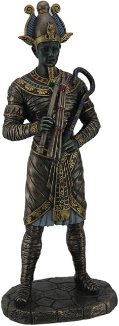 Veronese Osiris Ancient Egyption God of the Dead Bronze Finished Statue
