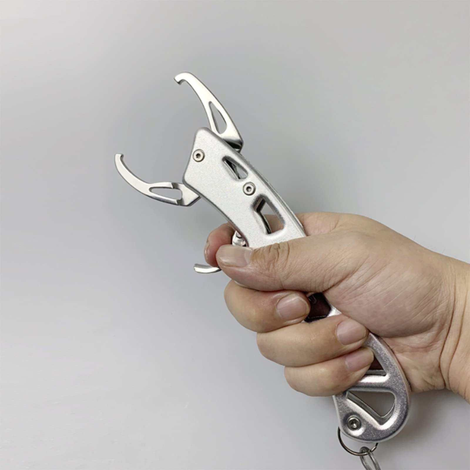 Pinze da Pesca Pinze da Pesca Pinze Lua Pinze ad Anello Diviso Strumenti da Pesca Cattura Pesci Prendi tronchesi for Pesci Controllo Attrezzi da Pesca for Pesci Ganasce Multifunzione