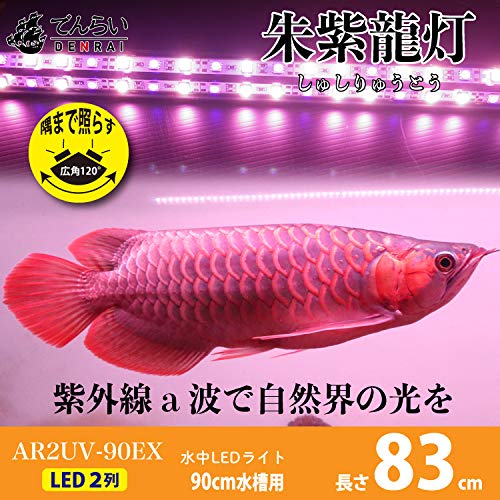 マイン 水中LED 紅龍 90cm用 アロワナ 馬印 テンニング 色揚げ 紅龍 レッドアロワナ スーパーレッド 水中 アロワナ ライト
