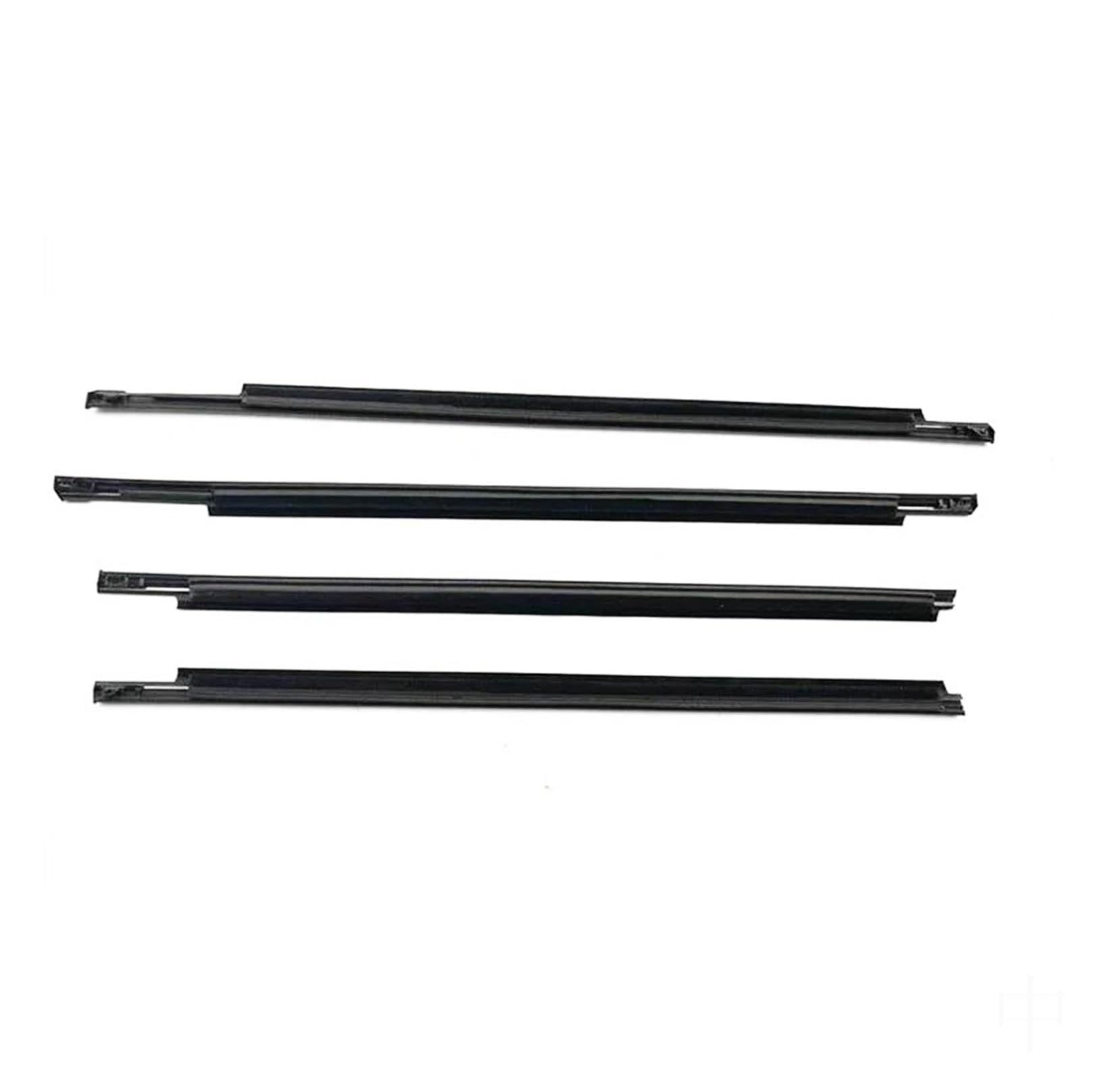 for Toyota for Prius 2004-2009 Window Weatherstrips Side Door Outer Glass Seal 4Pcs Beltline Molding