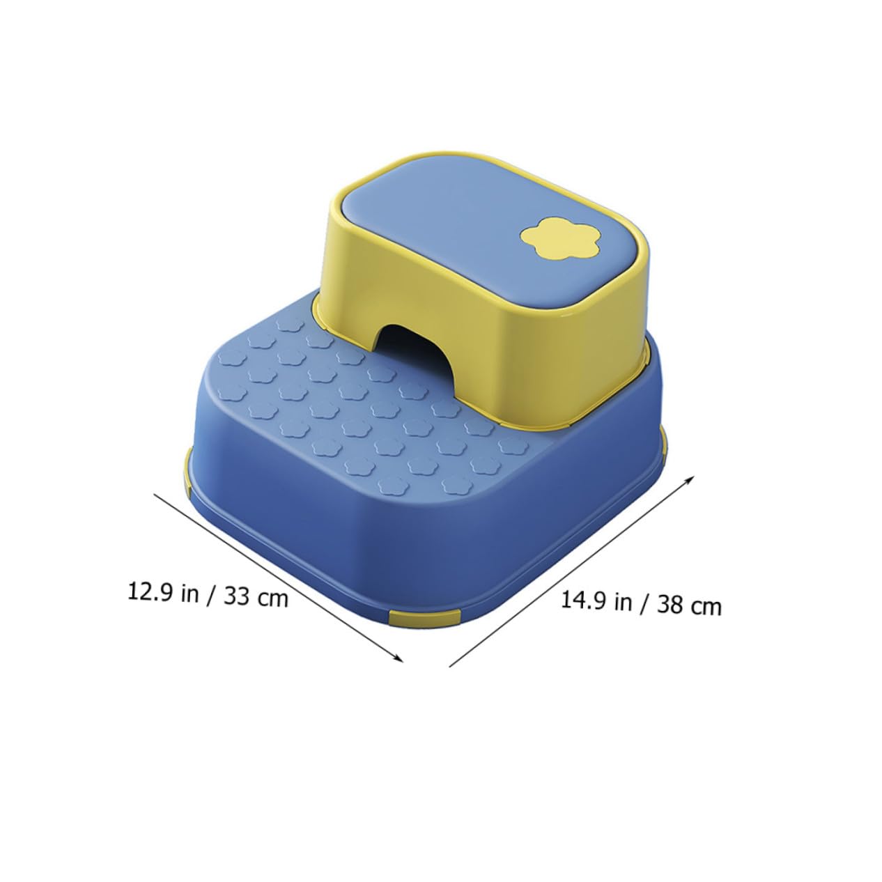 Taburete de Pie para Niños Pequeños Redondo PP Resistente
