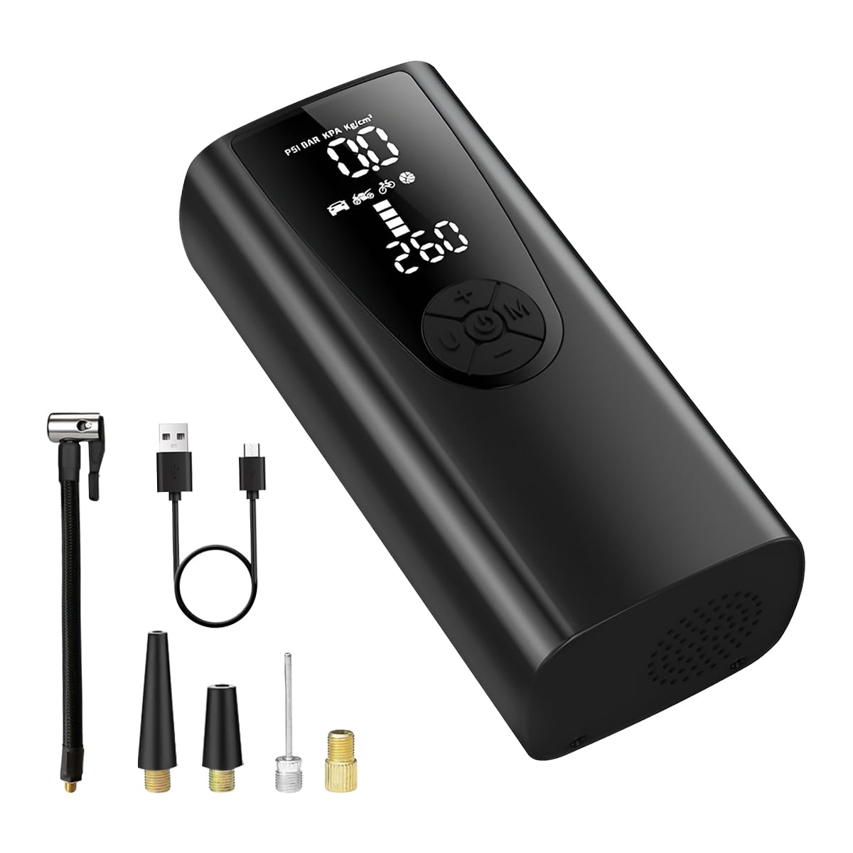 Photo 1 of * not functional * sold for parts only *
Portable Tire Inflator, Cordless Air Compressor for Car, 8000mAh Electric Air Pump, Portable Tire Inflation 