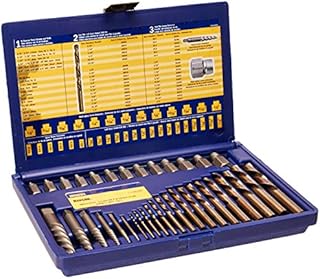 IRWIN Screw Extractor/ Drill Bit Set, 35-Piece (11135ZR)