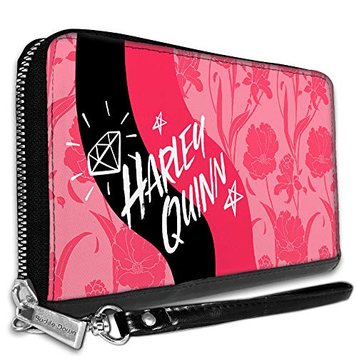 Buckle-Down Women's PU Zip Around Wallet Rectangle-Birds of Prey, 7.5