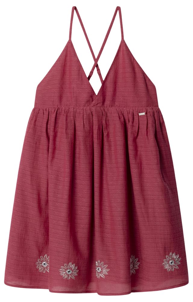 Pepe Jeans Sukienka dziewczęca IRIN, czerwona (porzeczka czerwona), 16