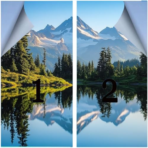 Vinilo Decorativo de Privacidad para Ventanas 17.7x23.6 pulgadas 2 piezas miniatura 3