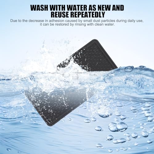 image for HZEL Car Dashboard Non Slip Mat, Vehicle Dash Grip Pad Pad for Phone S