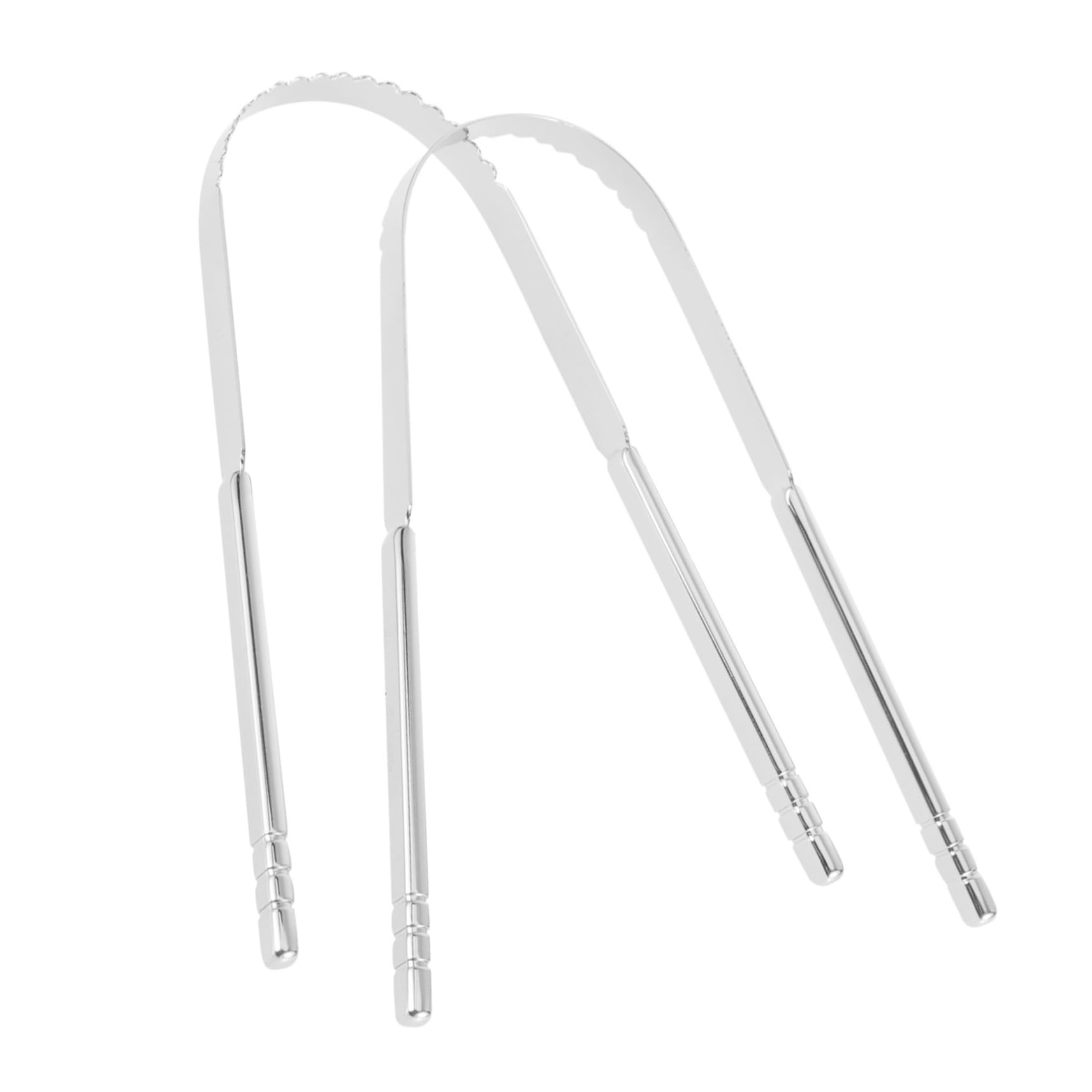 Healvian 10 Pezzi raschietto per lingua portatile tongue scraper pulisci lingua per bambini strumenti professionali forniture per l'igiene orale raschietti lingua a forma di U maggiore
