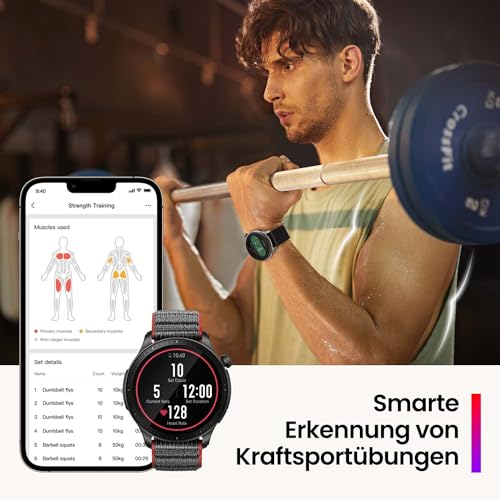 Amazfit GTR 4 Smartwatch mit GPS