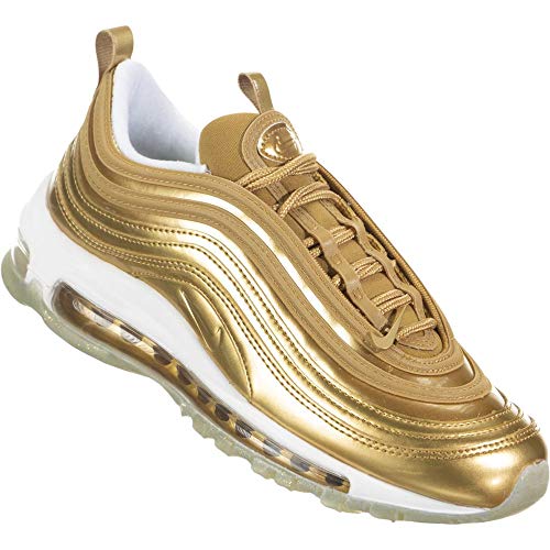 Nike Womens Air Max 97 LX WMNS CJ0625 700 Metallic Gold/White - Size 6.5W
