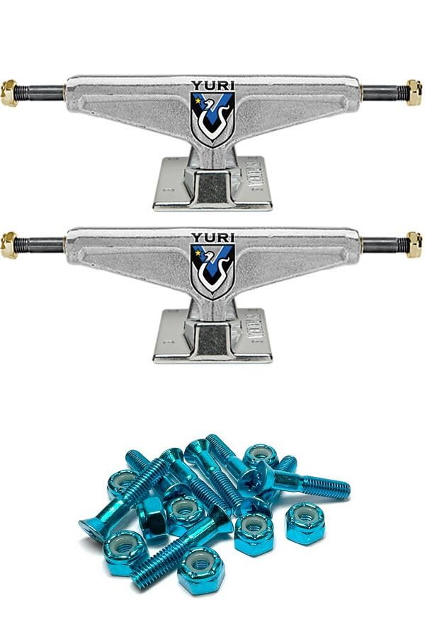 Venture Trucks Yuri Facchini V-Hollow Polished Skateboard Trucks - 5.6