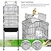 Yaheetech 64-inch Play Open Top Medium Small Bird Cage with Detachable Rolling Stand for Parrot Lovebirds Finches Canaries Parakeets Cockatiels Budgie Parrotlet Conures