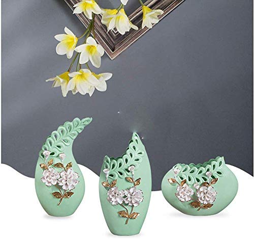 Vases en céramique set creux fait main décoratif pour plante fleur - 3