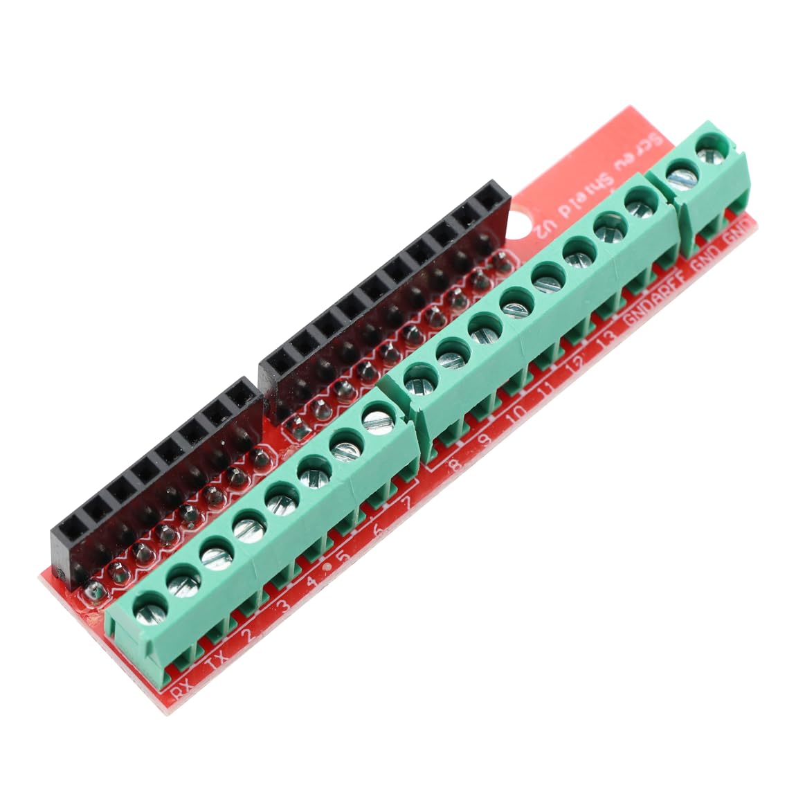 Screw Shield V2 Terminale per Scheda di Espansione Set di due Schede di Espansione Adatto per l'Espansione Sulla Maggior Parte Delle Piattaforme di Sviluppo per Arduino R3 (2 sets)