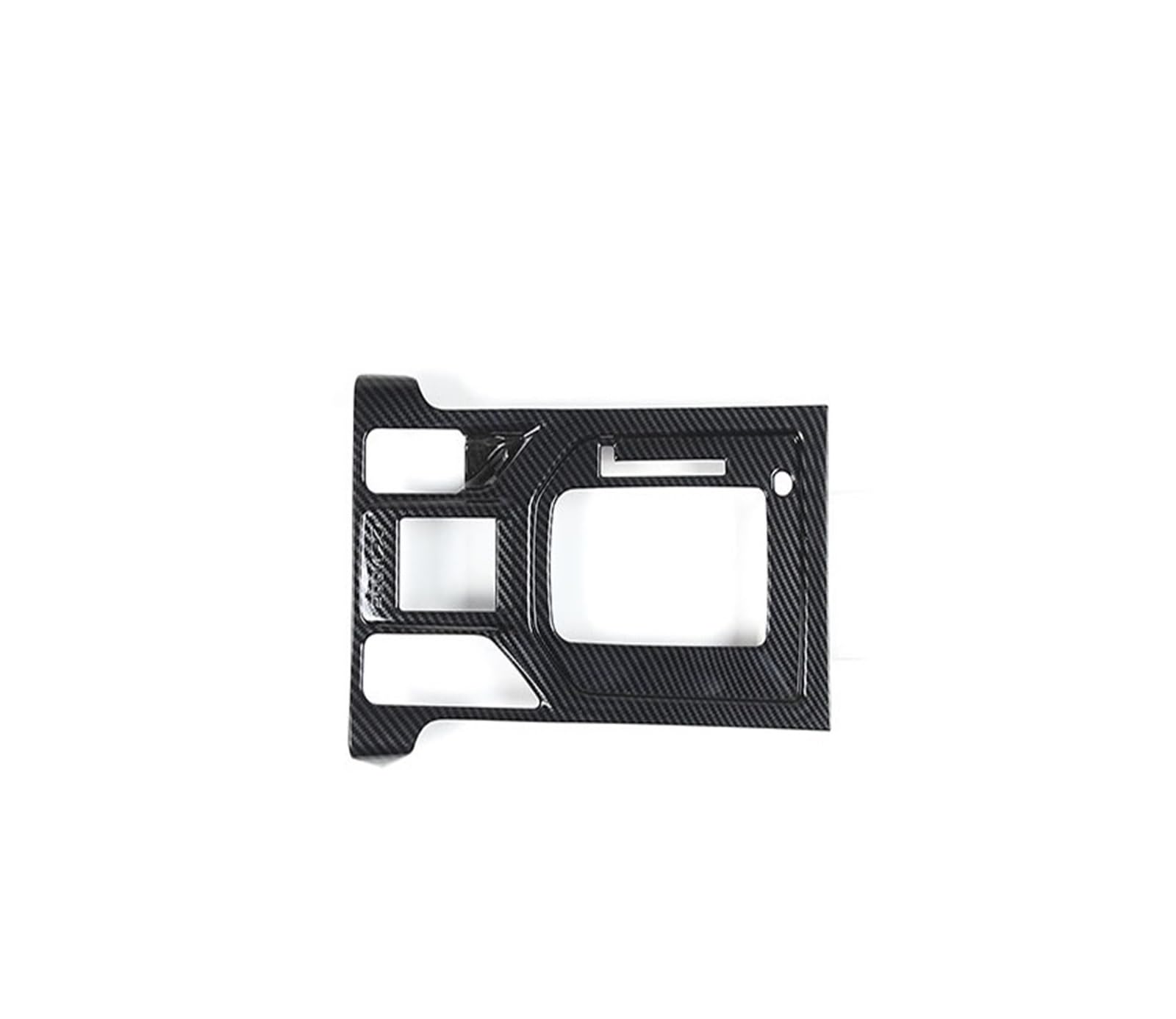 Car Trim Interior for Subaru for Forester 2019-2024 ABS Car Center Console Gear Shift Panel Cover Trim Sticker Accessories Interior Mouldings(Carbon Fiber Texture)