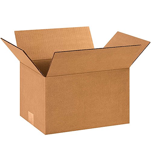 Image of BOX USA Shipping Boxes 12 inchL x 9 inchW x 7 inchH, 25-Pack Small Corrugated Cardboard Box for Shipping, Packaging, Moving, Storage Box for Home or Business, Strong Wholesale Bulk Boxes