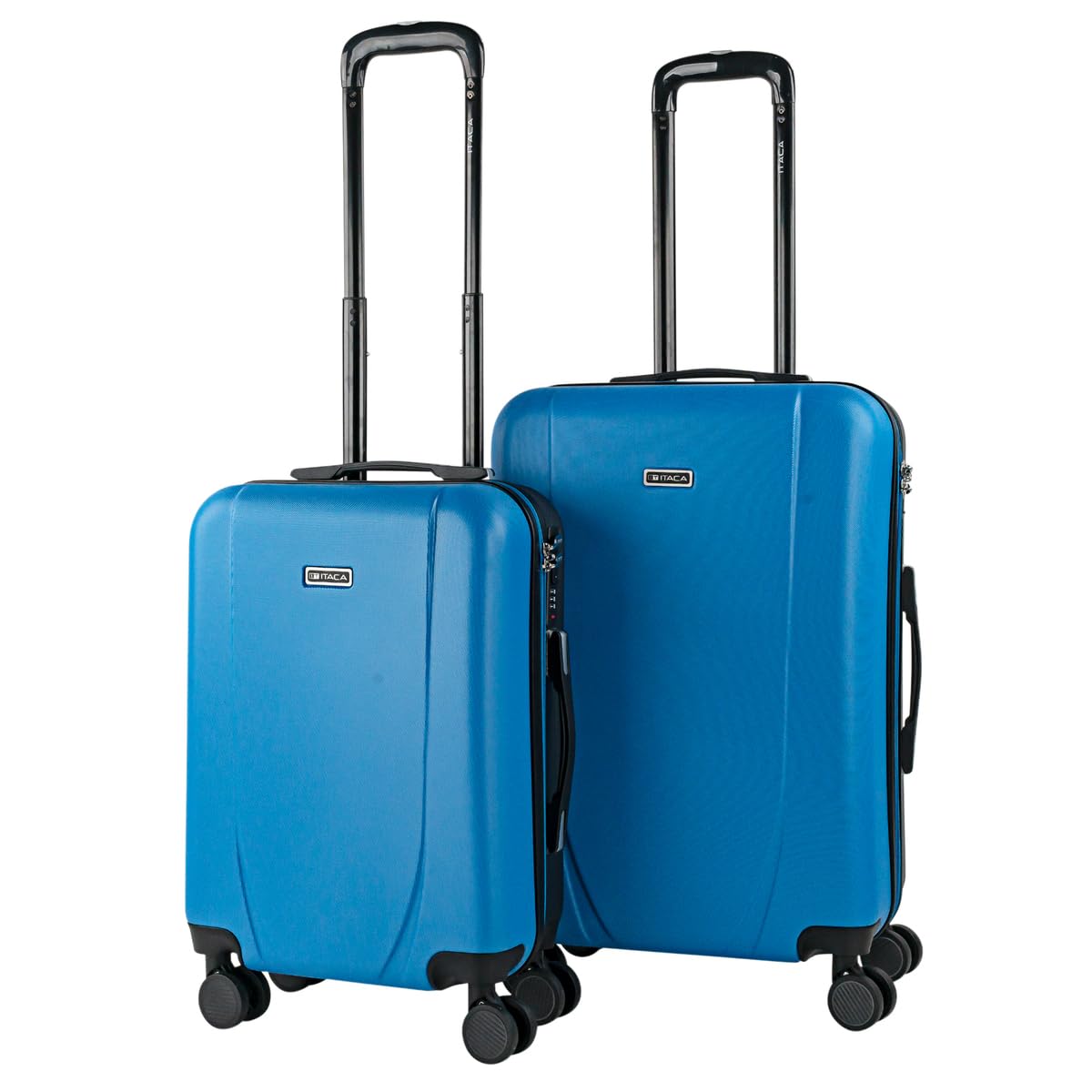 ITACA - Maleta de Cabina 55x40x20 - Maletas De Viaje Cabina Rígidas Trolley con 4 Ruedas Dobles para Avion Ligera Equipaje De Mano Candado de Combinación. Compatible Ryanair, Verde Menta — view 53