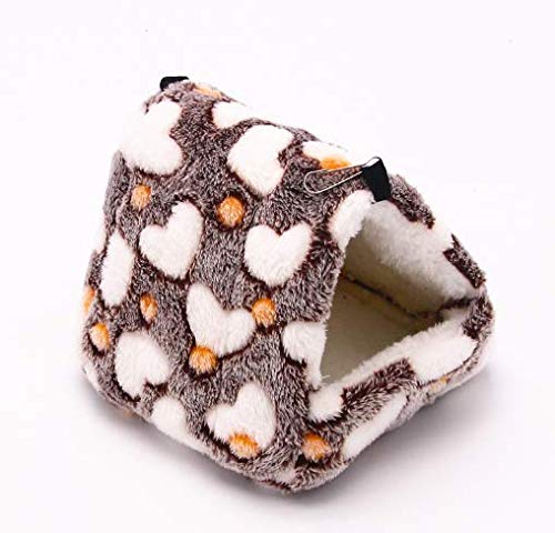 Letto per criceti, cincillà, riccio, porcellino d'India, gabbia per piccoli animali, cuccia per pappagalli, cuccia per porcellini d'India, amaca da appendere, per topi, furetti, ratti, furetti, letto