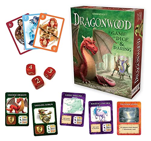 Image of PECULIAR Dragon Wood A Game of Dice and Daring Board Game Unique Cards Game Collation to Play with Your Friends Family and Your Loved Once (Dragon Wood Card Game)