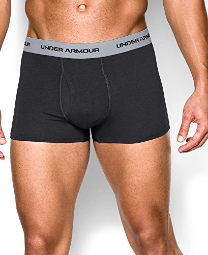 (アンダーアーマー) Under Armour ボクサージョック チャージドコットン ストレッチ メンズ 6インチ 3枚セット ブラック（Amazon）