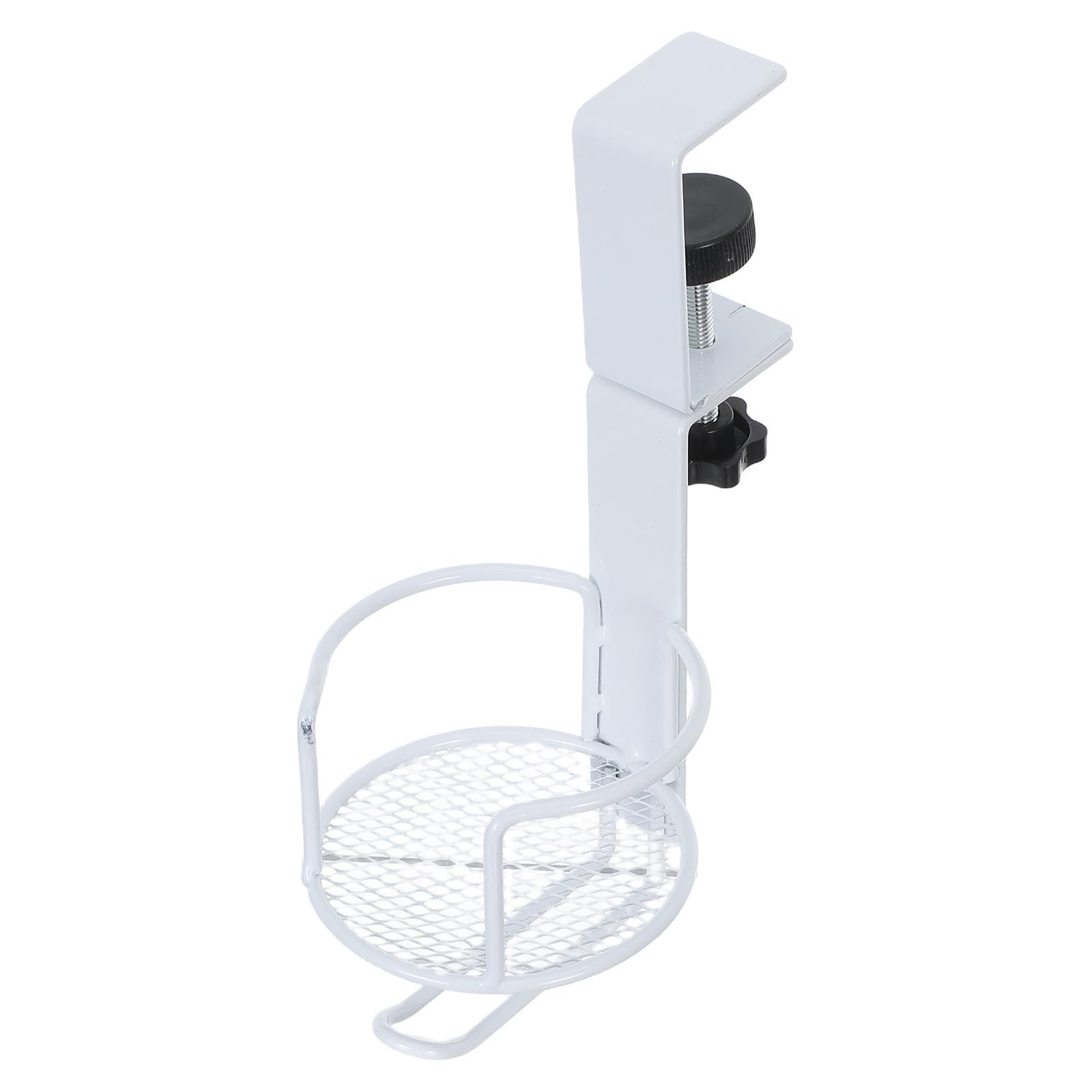 Gancho para auriculares con portavasos de escritorio iplusmile soporte giratorio de hierro