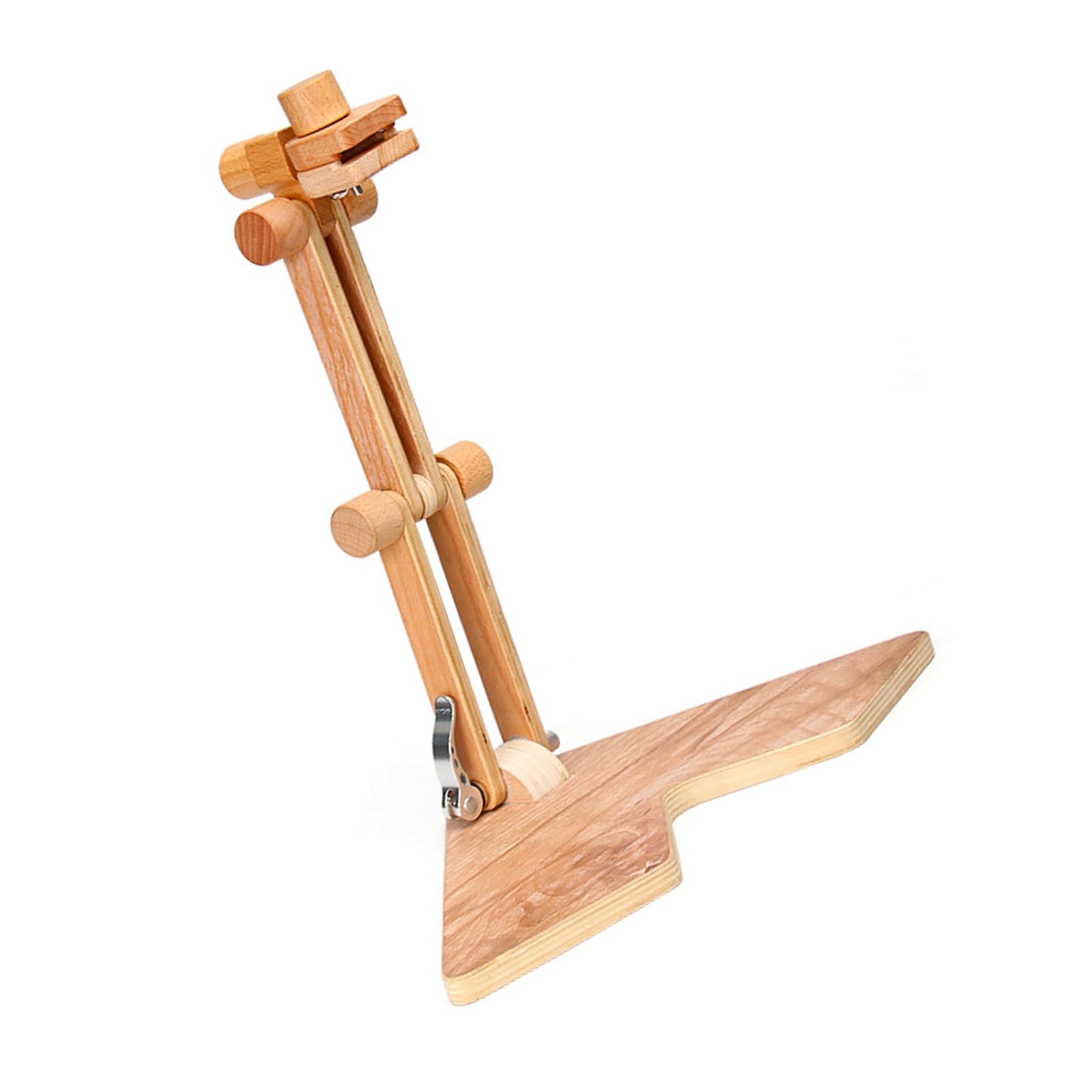 Professional Desk Embroidery Frame Stand Height Adjustable Wooden Embroidery Hoop Holder for Stitching Needlework Craft Adjustable Frame