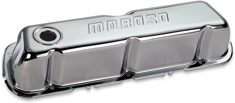 Moroso 68202 Chrome Valve Covers - Set of 2