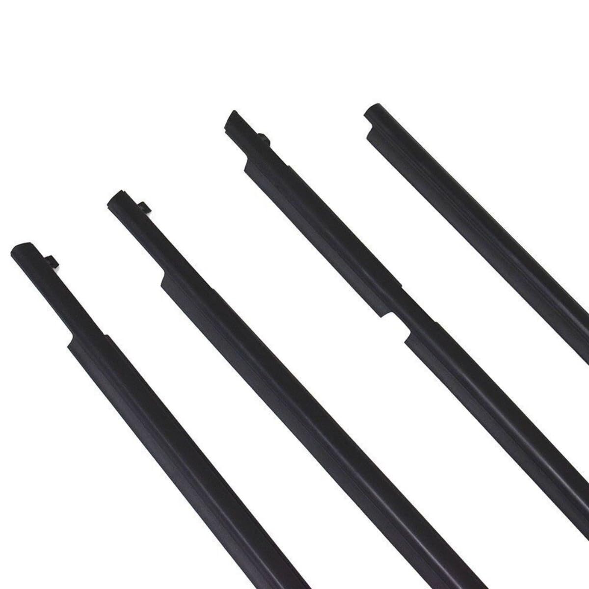 Taśma uszczelniająca do drzwi samochodu Pasuje do RAV4 2009-2012 75720-0R020 75710-0R020 75740-0R020 4 szt. Uszczelka okna samochodu czarna