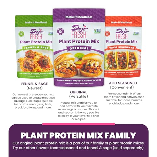 image for Dojo Fresh Original Plant Protein Mix – Plant Based Meat Alternative