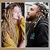 Kieswan 100 Stück Dreadlocks Schmuck Wikinger Haarschmuck Gold, Metall Haarringe für Zöpfe, Verstellbar Cuffs Haarperlen Haarspiralen für Braids Zubehör Dekoration #2