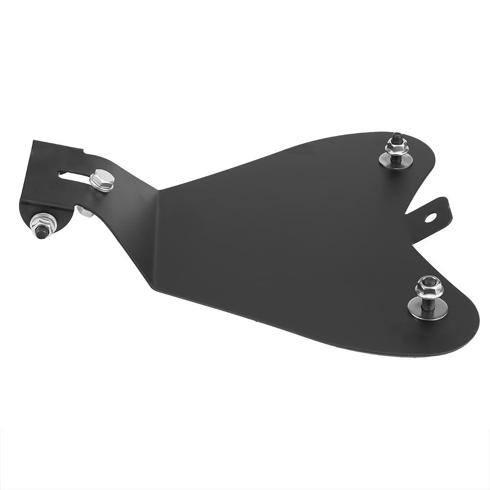Placa base para asiento individual para motocicleta