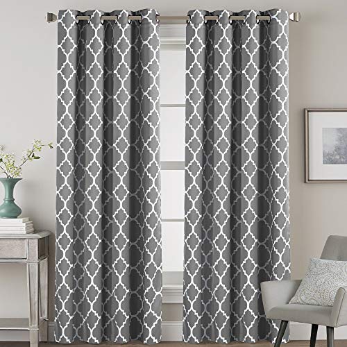 H.VERSAILTEX Blackout Curtains for Living Room/Bedroom Thermal Insulated Energy Saving Grommet Window Curtain