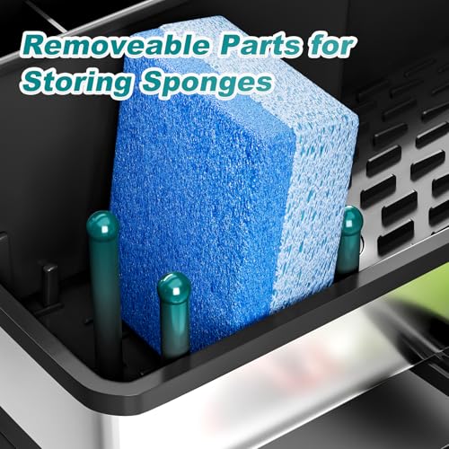 Amazon – Ewaiira Stainless Steel Sink Caddy - image 9