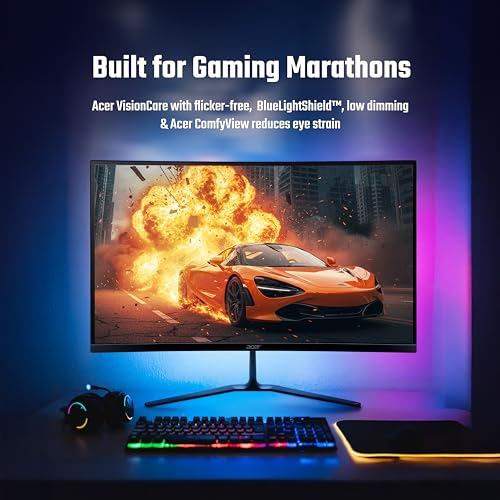 Acer Store Acer Nitro ED270 X0 27-inch Curved Gaming Monitor - Image 5