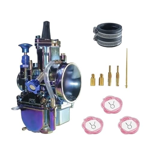 Uniwersalny kolorowy gaźnik galwaniczny dla Ymh YMH Banshee 350 zmodyfikowany PWK24 26 28 30 32 34mm gaźnik Koso dla Minimoto(PWK32)