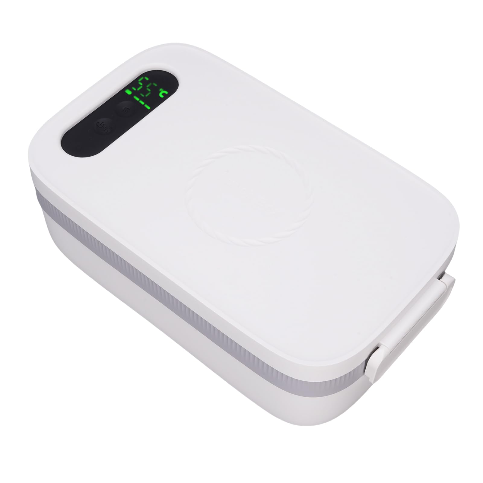 Topiky Lonchera Eléctrica Inalámbrica, Batería de Lonchera Auto Calefacción Alimentada con Calefacción Automática, con Recargable para Hombres, Calentador de Alimentos Portátiles para el Trabajo del