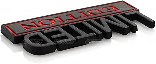 Miniatura 4 de Calcomanía 3D de edición limitada para el lado del automóvil, para el lado trasero del capó delantero, para la puerta del maletero, para automóvil,