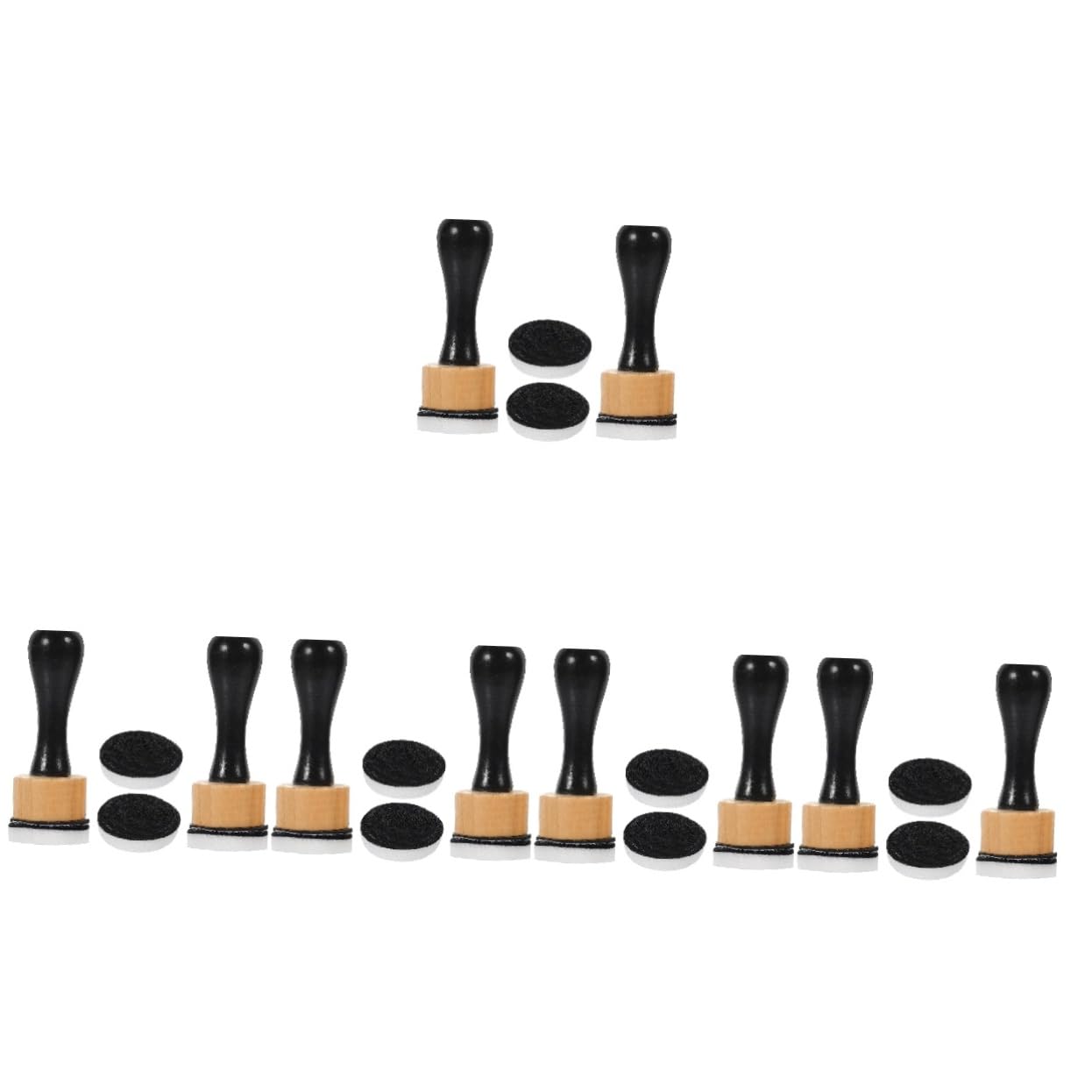 DOITOOL 5 Set Spugnette per Verniciatura con Strumenti per Miscelazione Inchiostri per Fai da Te Facili da Usare Leggeri e Durevoli per Creazioni e Lavoretti