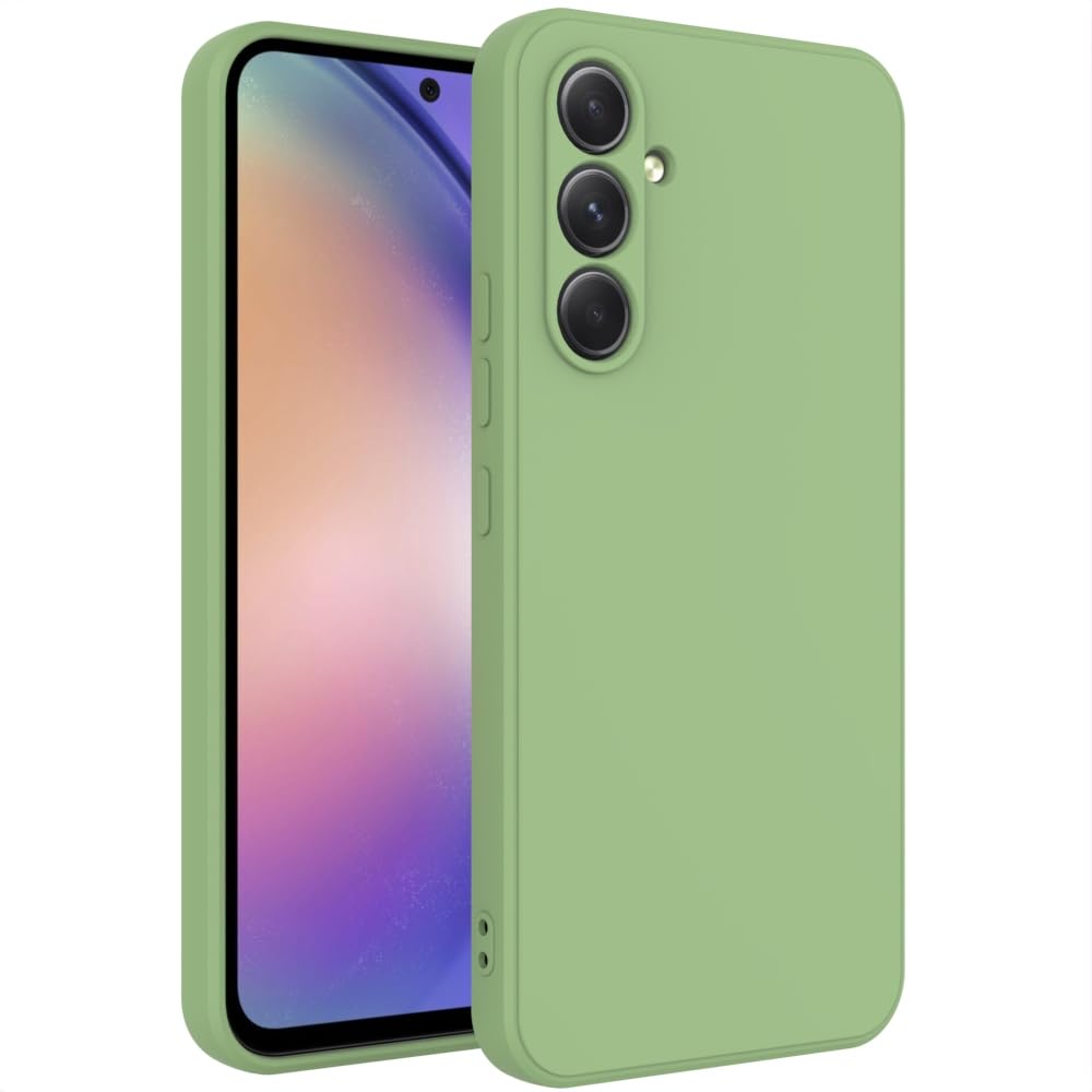 WOGROO for Samsung Galaxy A16 5G Case Green, Scratch Resistant with Soft Touch, Slim Thin Phone Cover for Samsung Galaxy A16 5G